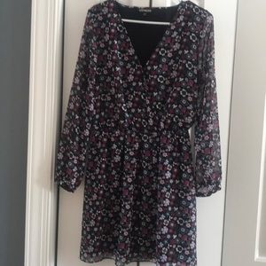 Express floral dress